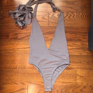 BNWOT Backless Bodysuit